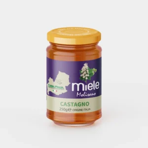 Vasetto di miele di castagno molisano CoNaProA da 250 g