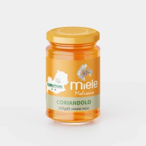 Vasetto di miele di coriandolo molisano CoNaProA da 250 g